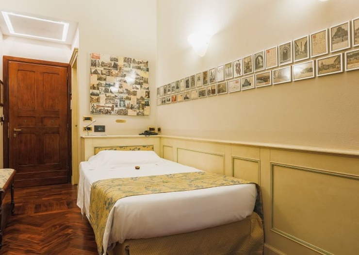Camera Singola Art Hotel Commercianti Bologna Camera Singola Art Hotel Commercianti Bologna
