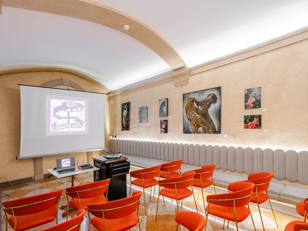 SALA DEL POZZO Art Hotel Commercianti Bologna SALA DEL POZZO Art Hotel Commercianti Bologna