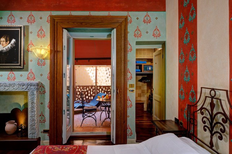 Junior suite deluxe art hotel commercianti bologna Junior suite deluxe art hotel commercianti bologna