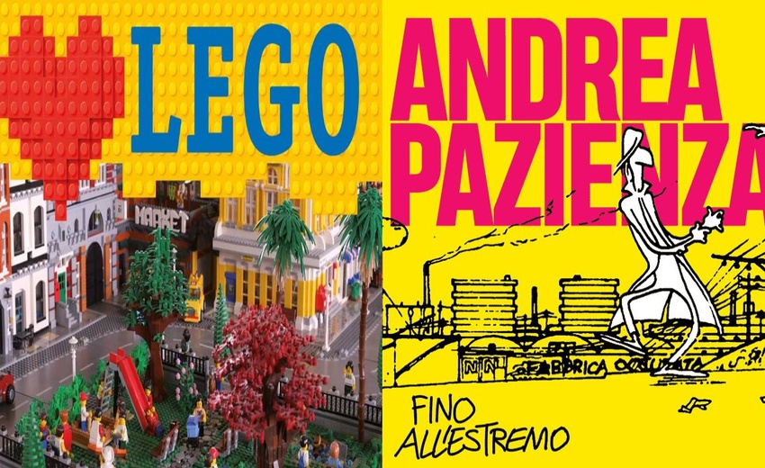 Mostre Palazzo Albergati: I LOVE LEGO e ANDREA PAZIENZA  