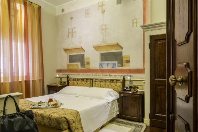 Camera doppia classic art hotel commercianti bologna Camera doppia classic art hotel commercianti bologna