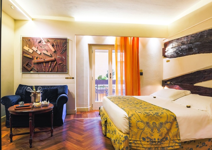 Camera Doppia Deluxe Art Hotel Commercianti Bologna Camera Doppia Deluxe Art Hotel Commercianti Bologna