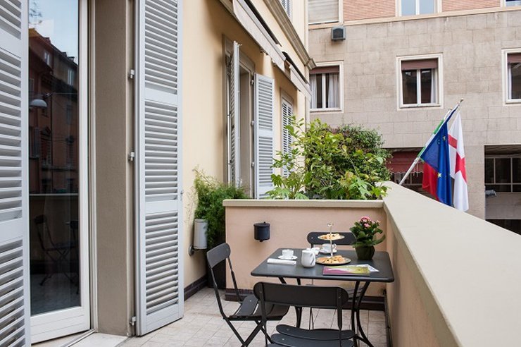 CAMERA DELUXE BALCONY Art Hotel Novecento Bologna, Italia CAMERA DELUXE BALCONY Art Hotel Novecento Bologna, Italia
