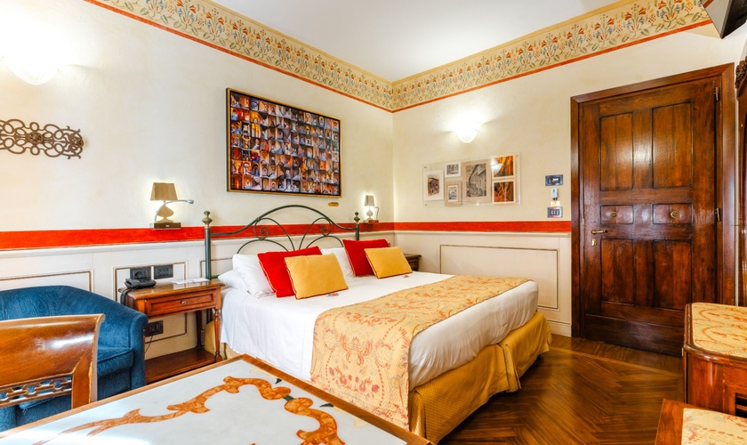 Camera Doppia Deluxe con Terrazzo Art Hotel Commercianti Bologna Camera Doppia Deluxe con Terrazzo Art Hotel Commercianti Bologna