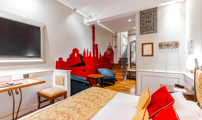 Camera Doppia Classic Art Hotel Commercianti Bologna Camera Doppia Classic Art Hotel Commercianti Bologna