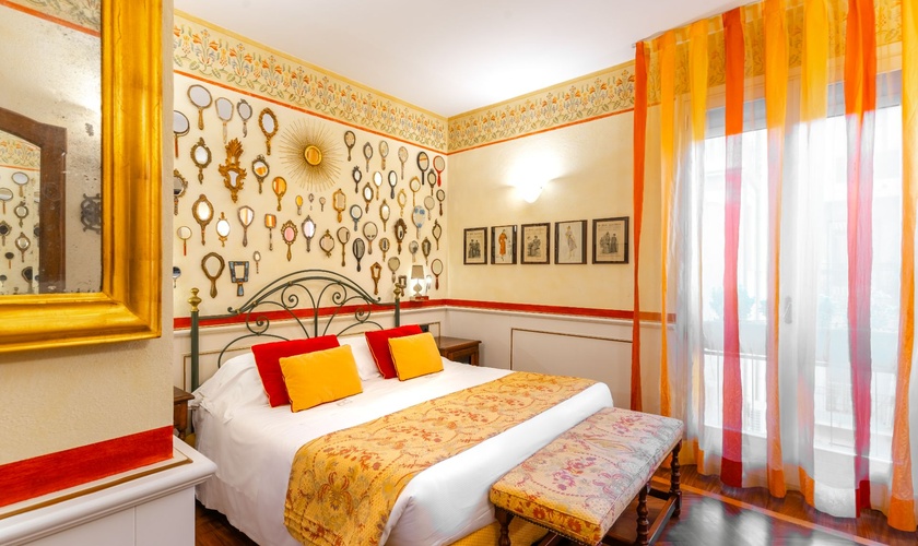 Camera Doppia Deluxe Art Hotel Commercianti Bologna Camera Doppia Deluxe Art Hotel Commercianti Bologna