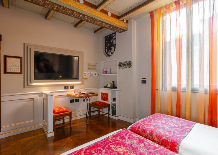 Camera Doppia Deluxe Art Hotel Commercianti Bologna Camera Doppia Deluxe Art Hotel Commercianti Bologna