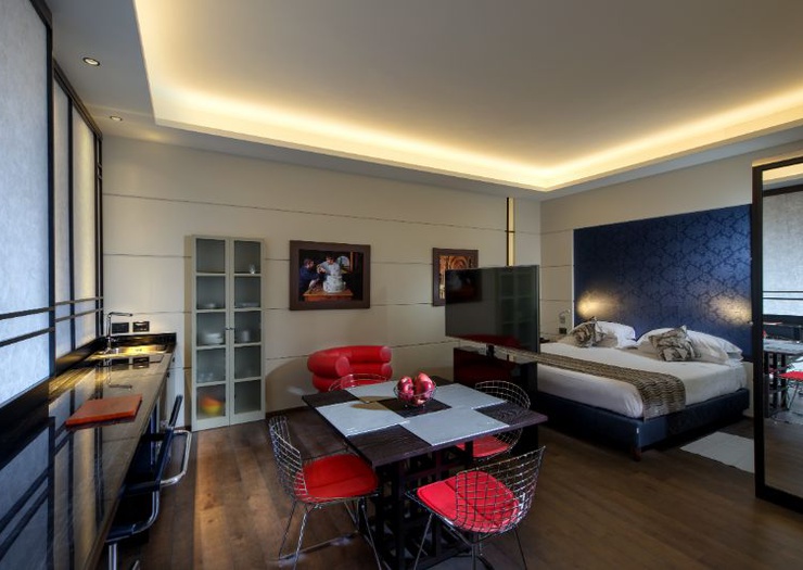 Luxury apartments  Art Hotel Commercianti Bologna