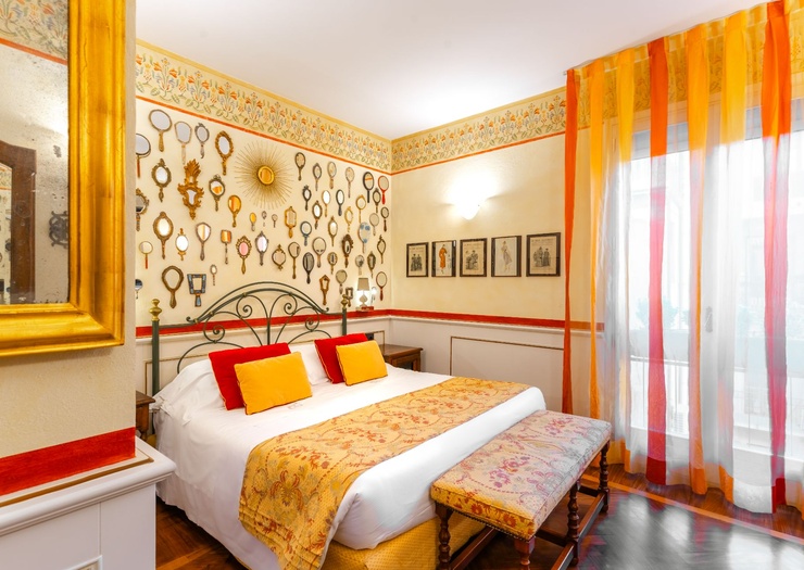 Camera Doppia Deluxe Art Hotel Commercianti Bologna Camera Doppia Deluxe Art Hotel Commercianti Bologna