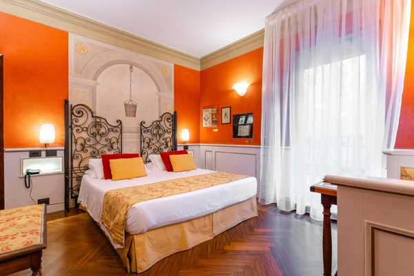 Camera Doppia Deluxe con Terrazzo  Art Hotel Commercianti a Bologna