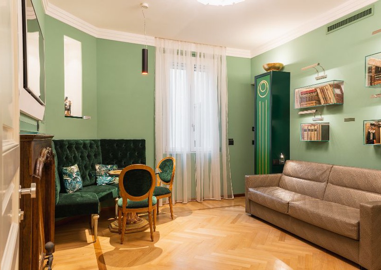 Luxury apartments battibecco Art Hotel Commercianti Bologna Luxury apartments battibecco Art Hotel Commercianti Bologna