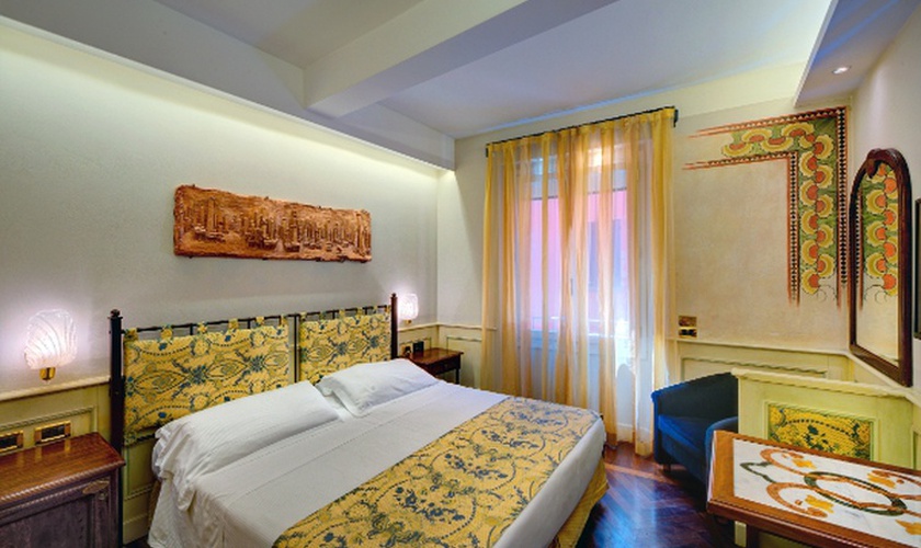 Camera doppia classic Art Hotel Commercianti Bologna Camera doppia classic Art Hotel Commercianti Bologna