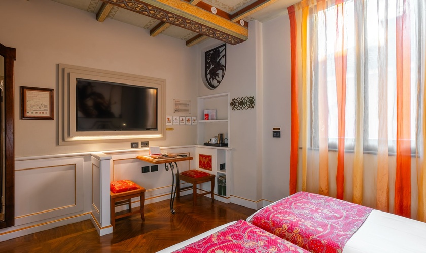 Camera Doppia Deluxe Art Hotel Commercianti Bologna Camera Doppia Deluxe Art Hotel Commercianti Bologna