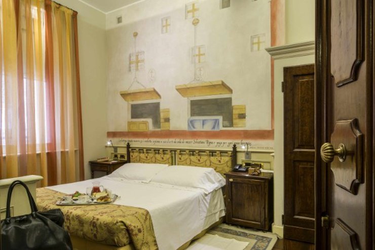 Camera doppia classic art hotel commercianti bologna Camera doppia classic art hotel commercianti bologna