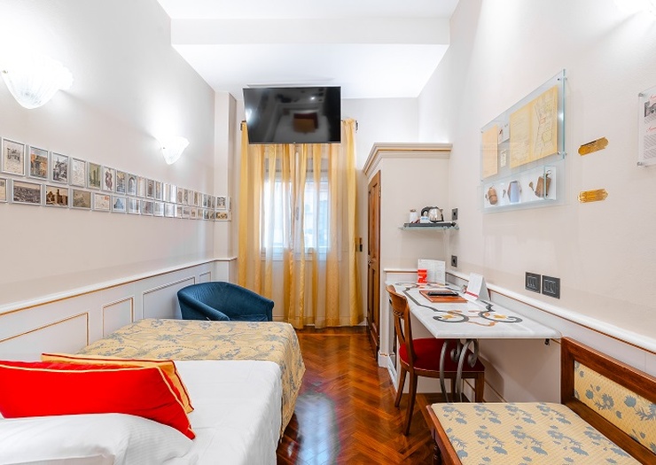 Camera Singola Art Hotel Commercianti Bologna Camera Singola Art Hotel Commercianti Bologna