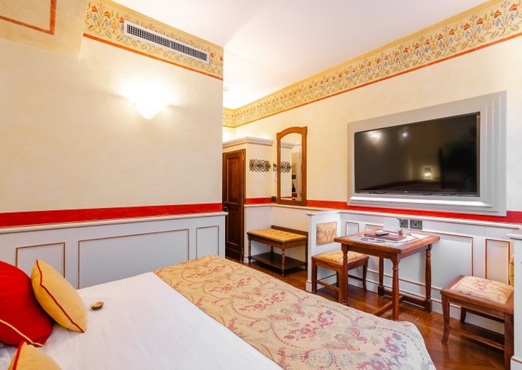 Camera Doppia Deluxe Art Hotel Commercianti Bologna Camera Doppia Deluxe Art Hotel Commercianti Bologna