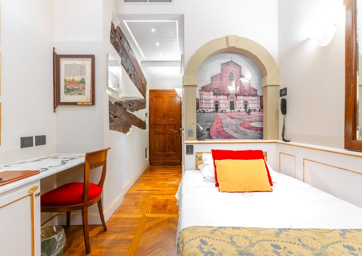 Camera Singola Art Hotel Commercianti Bologna Camera Singola Art Hotel Commercianti Bologna