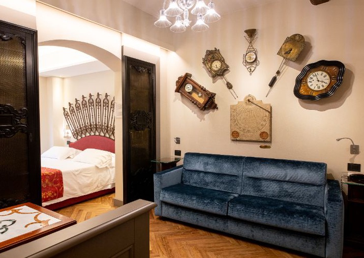 Junior suite deluxe  Art Hotel Commercianti Bologna