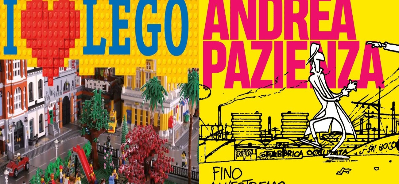 Mostre Palazzo Albergati: I LOVE LEGO e ANDREA PAZIENZA  