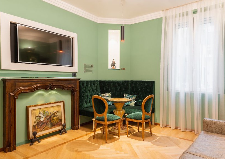 Luxury apartments battibecco Art Hotel Commercianti Bologna Luxury apartments battibecco Art Hotel Commercianti Bologna