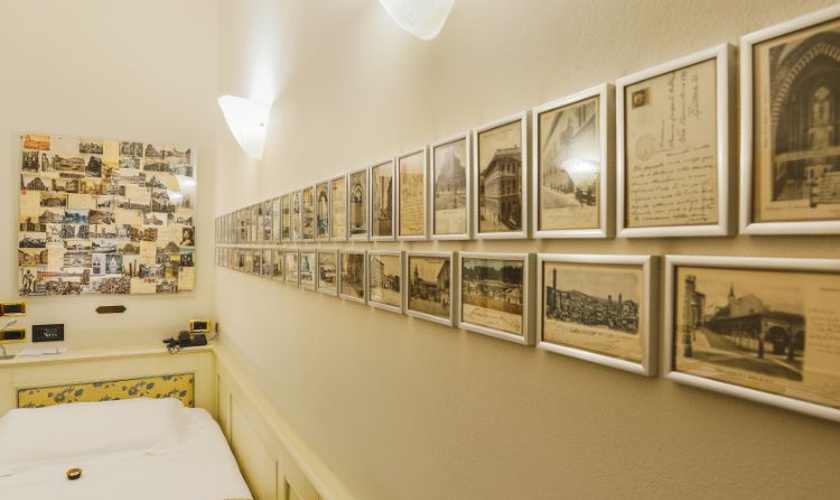 Camera singola Art Hotel Commercianti Bologna Camera singola Art Hotel Commercianti Bologna