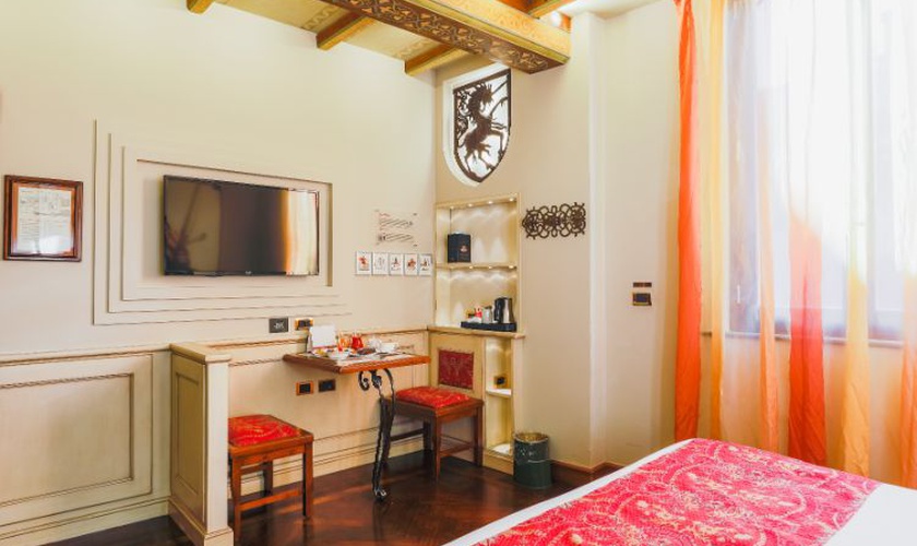 Camera doppia deluxe Art Hotel Commercianti Bologna Camera doppia deluxe Art Hotel Commercianti Bologna