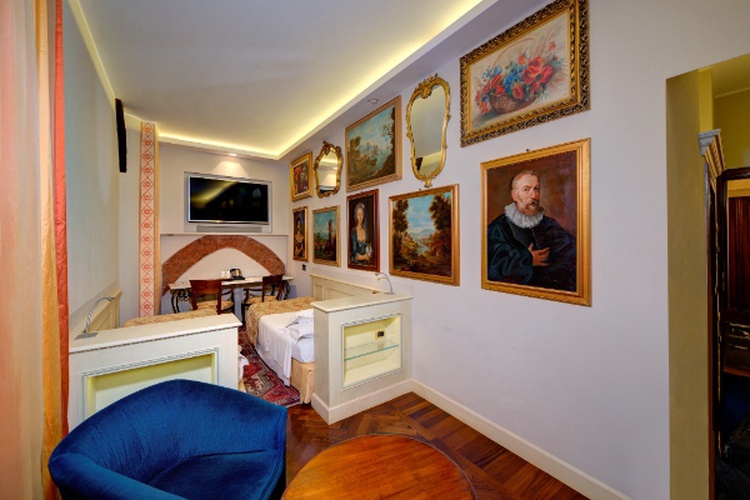 Camera doppia classic Art Hotel Commercianti Bologna Camera doppia classic Art Hotel Commercianti Bologna