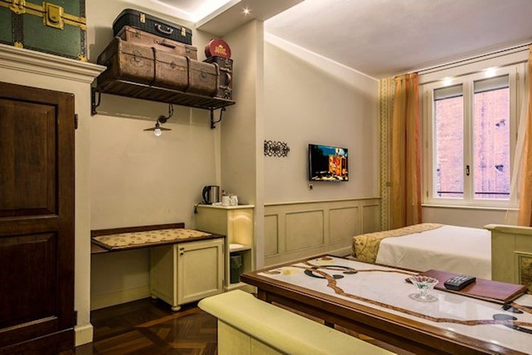 CAMERA DOPPIA CLASSIC Art Hotel Commercianti Bologna, Italia CAMERA DOPPIA CLASSIC Art Hotel Commercianti Bologna, Italia