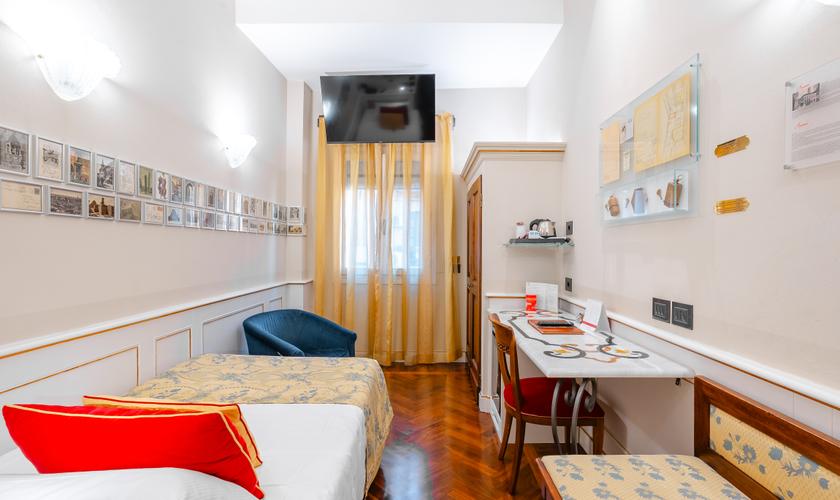 Camera Singola Art Hotel Commercianti Bologna Camera Singola Art Hotel Commercianti Bologna