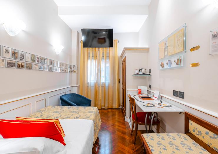 Camera Singola Art Hotel Commercianti Bologna Camera Singola Art Hotel Commercianti Bologna