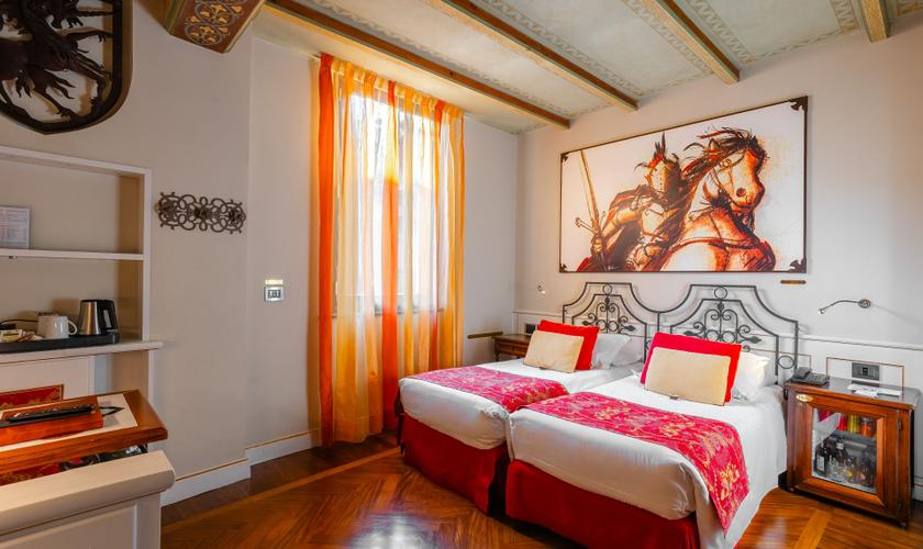 Camera Doppia Deluxe Art Hotel Commercianti Bologna Camera Doppia Deluxe Art Hotel Commercianti Bologna