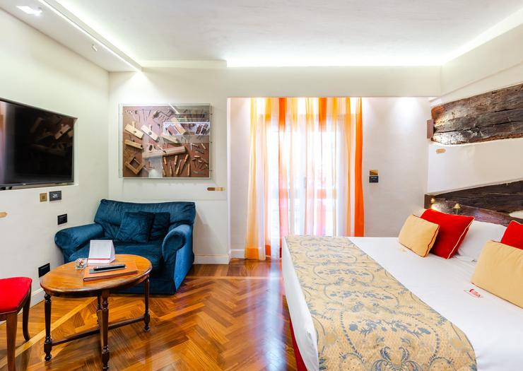 Camera Doppia Deluxe Art Hotel Commercianti Bologna Camera Doppia Deluxe Art Hotel Commercianti Bologna